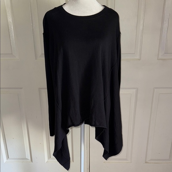 All Saints Spitalfields Slouchy Black Jagger Godiva Jumper - Picture 1 of 5